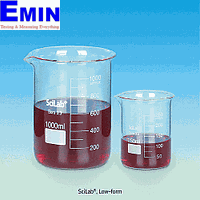 SciLab SL.Bea1016 Educational Glass Beaker (250ml/50ml)