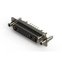 EDAC 628-13W3624-1NE Mixed Contact D-Sub Connectors Vertical Combo Dsub
