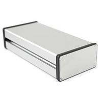 Hammond Manufacturing 1455NC2201 Channel Mount ExtrudedClearAnodize 220mm Open Bezel