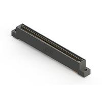 EDAC 395-070-520-204 With Flanges 70P .100" x .200" BLACK