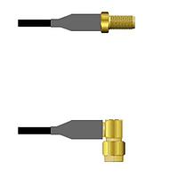 Amphenol Custom Cable Q-2Z0360008048i RF Cable Assemblies SMA-SJ/SMA-RP RG58 48I