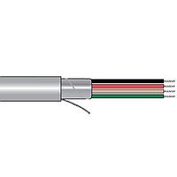 Alpha Wire M3234 SL001 Multi-Conductor Cables 20 AWG 4 Conductor communication cables, Foil, 1000 ft  - Slate