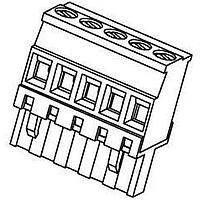 Molex 39533-3014 Pluggable Terminal Blocks 5.08MM EURO PLUG VER G VERT FWE BLK 14CKT