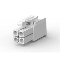 AMP Connectors - TE Connectivity 172167-1 Plug Housings 4P PLUG HOUSING UNIV M-N-L