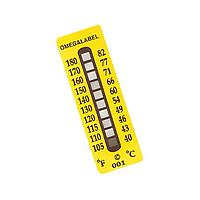OMEGA TL-10-105-1000 10 Point Non-Reversible Temperature Label (180 °F)