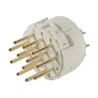 HARTING 09151122612 Circular Metric Connectors Han M23 Signal, 12pin Male Solder Insert CCW (12 1mm contacts)