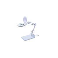 Terino DE-78W Desk Type Magnifier Lamp (10X/ 20X, Led)