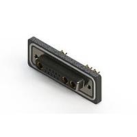 EDAC 628W13W3622-3NA Mixed Contact D-Sub Connectors Vertical Waterproof Power Combo D-Sub Connector