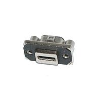 Amphenol Commercial Products MUSB-K152-30 Micro USB Type AB Connectors MICRO-AB USB RECEPT R/A PCB MOUNT IP67