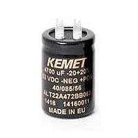 KEMET ALT22A472DD100 High Temp Electrolytic Capacitors 100V 4700uF 85C 26k Hour Radial