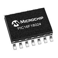 Microchip Technology PIC16F18024-I/SL Microcontrollers 7KB Flash, 128EE, 512B RAM, 10b ADC, PWM, CCP, HLT, WDT, PPS, EUSART, SPI/I2C