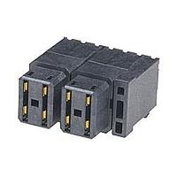 Molex 78348-2011 High Speed / Modular Connectors Impact Pwr 3Pr RARec R/HdnPF.76AuLF 8Ckt
