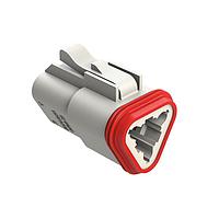 Amphenol SINE Systems AT06-3S-WHT Connectors A SERIES-AT-CONNECTORS