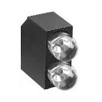 BIVAR H278CGAD LED Circuit Board Indicators LED Assb. R/A 5mm Grn/Amb Diffused