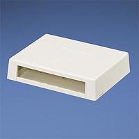 Panduit CBXD6AW-AY Wire Ducting & Raceways Surf Mount Box 6 Port Arctic White
