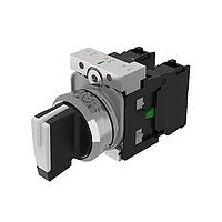 EAO 45-180S.2C90.003.108 Rotary Switches LCR Shrt 2x45 WH 1NO On-Off Scrw Trm Mtl