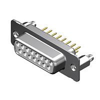 Molex / FCT 173109-0078 Receptacle FCT DSUB STR PC RCPT 15 PN W/SNAPIN