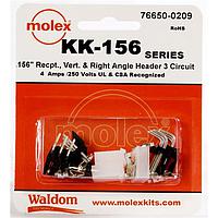 Molex 76650-0209 Connector Kits KK-156 Connector Kit V & RA Hdr Rec 3Ckt