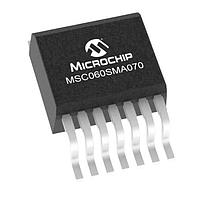 Microchip Technology MSC060SMA070SDT/R SiC MOSFETS MOSFET SIC 700 V 60 mOhm TO-263-7 XL