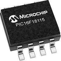 Microchip Technology PIC16F18115-E/SN MCU's 14KB Flash, 512B RAM, 128B EEPROM, 12b Diff. ADCC, 2x16-bit dual PWM