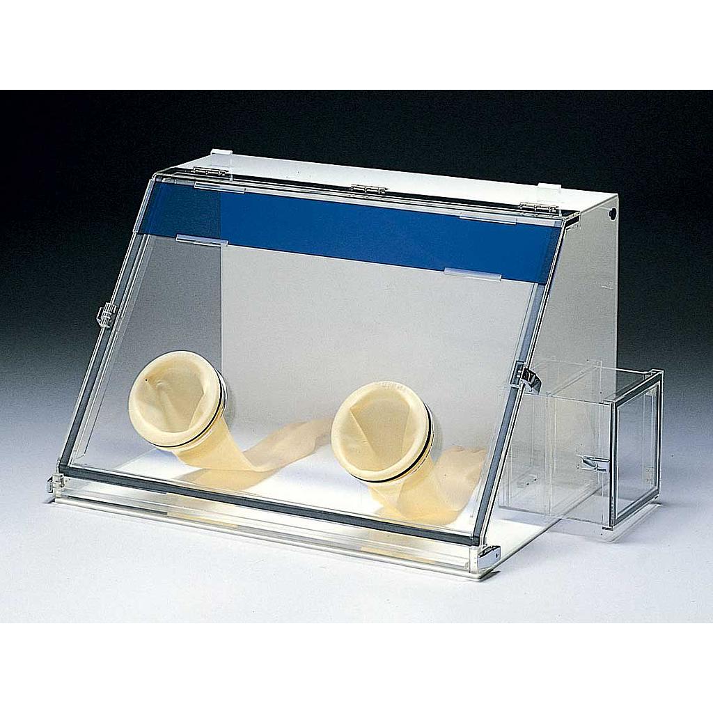 Sterile working chamber used in a controlled laboratory environment