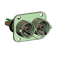 Amphenol Technical Products PL082X-301-20M6-2 Receptacles POWERLOK 10MM G2 2POS RCPT M6 STUD X KEYING WITH HVIL