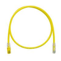 Panduit UTPKSP7MYL Cat 6 Keyed Copper Patch Cord, Cat 6, Yellow U