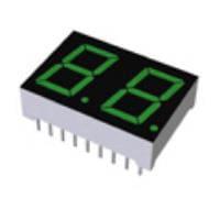 ROHM Semiconductor LB-502MN General Purpose DISPLAYS SEG PANEL 2DIGIT 16LED GRN