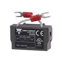 Carlo Gavazzi GUS3 Surge Protection Accessories Varistor + RC  surge absorbing unit for CC9 through CC150 contactors with 200-240VAC coils.
