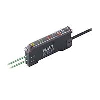 Panasonic Industrial Automation FX-411BP-C2 Photoelectric Sensors 2 DISPLAY FIBER CABLE TYPE BLUE LED PNP