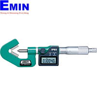 INSIZE 3590-153A Digital V-Anvil Micrometer (1-15mm/0.04-0.6"; 3 flutes)