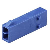 Molex 215922-0631 Plug Housing Micro-Fit+ Versa Color Plug Housing Dual Row 6 Ckts Free Hanging GloWire Blu