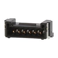 Molex 505567-0681 Shrouded MicroLockPlus 1.25MM RA HDR SR 6P BLK GLD