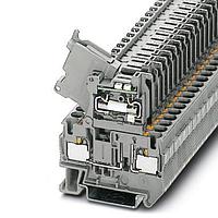 PHOENIX CONTACT 1058860 DIN Rail Terminal Blocks PT 4-HESILED 24 (5X20) GY/GY
