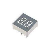 Kingbright DC03-11CGKWA LED Displays .3" DUAL DIGIT GRN LED DISPLAY