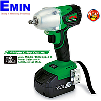TOPTUL KPA-1237 3/8" DR.Brushless Cordless Impact Wrench (120Nm / 240Nm / 366Nm)