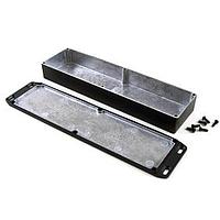 Hammond Manufacturing 1590WBX2FLBK Die-cast box 1590BX2 W-PROOF FLANGED LID BK