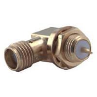 HUBER+SUHNER 27_SMA-50-0-1/111_NE Connectors SMA right angle bulkhead receptacle jack(f)