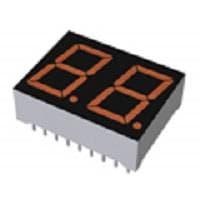 ROHM Semiconductor LBP-602DA2R LED Numeric Displays Dbl Digit LED Dsply Anode Orange 14.3mm