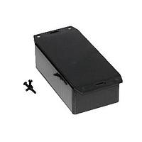 Hammond Manufacturing 1591CF2BK Flanged Enclosure ABS w/Bottom Flange 4.7x1.4x2.6" Black