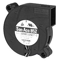 Sanyo Denki 109BC24GC7-1 Blowers DC Blower, 52x15mm, 24VDC, Tachometer