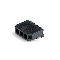 Molex 43650-0313 Shrouded R/A HDR SMT 3P GOLD w/Fitting Nail