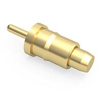 Mill-Max 2906-0-15-20-76-14-11-0 Spring Loaded Through-Hole Spring-Loaded Pin with Flat Tip Plunger .137 length