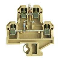 Weidmuller 0569560000 DIN Rail Terminal Blocks DK 4/32 GL 100K 115VAC