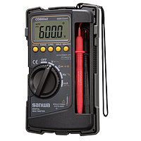 SANWA CD800a2 Digital Multimeter with Tough Body Cover (600VAC/DC, 600mAAC/DC, True RMS)
