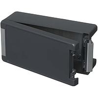 BOPLA 00125234 Enclosures for Industrial Automation ENCLOSURE, BOCUBE ALU, 259 X 128 X 90MM, GR GRAY, HINGED LID, MEM, ALUMINUM, BA 241309 F-7024