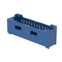 Molex 503159-1304 Headers & Wire Housings 1.5W/BSGLDIPSTRecAssy13CktW/BosWKnkBlue