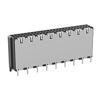 ERNI - TE Connectivity 224517-E Connectors 50-PIN,VERTICAL,SMT/THR