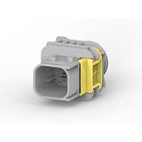 AMP Connectors - TE Connectivity 2-1703818-1 Housings 4POS TAB 2.8X0.8 TAB HSG ASSY