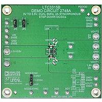 Analog Devices DC2748A Voltage Regulator - Switching Regulator Dual 5V, 2A Synchronous Step-Down DC/DCs in 2mm   2mm LQFN